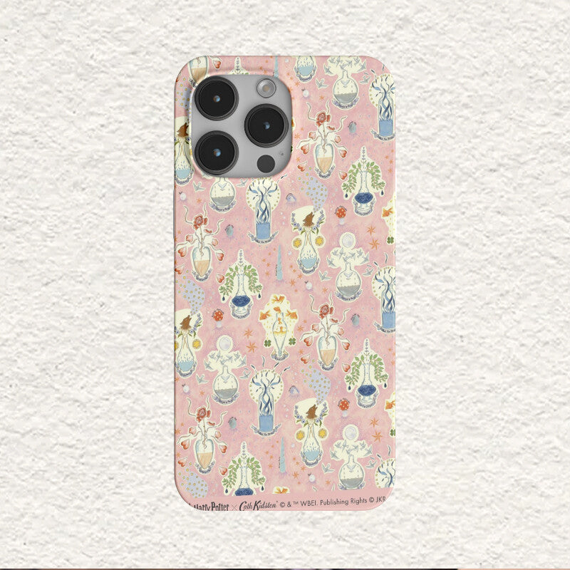 Whimsical Pastel Botanical Vases Film Printed Phone Case-GY