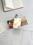 Artistic Metallic Luster Firework Phone Case IMD-SSL