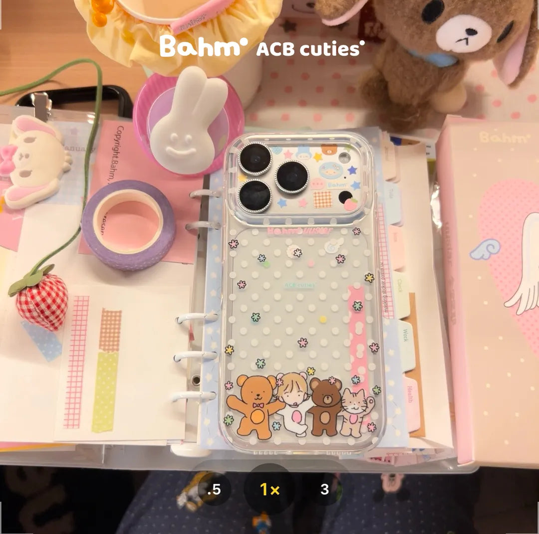 Polka-Dot Waltz Phone Case - BAM009IMD