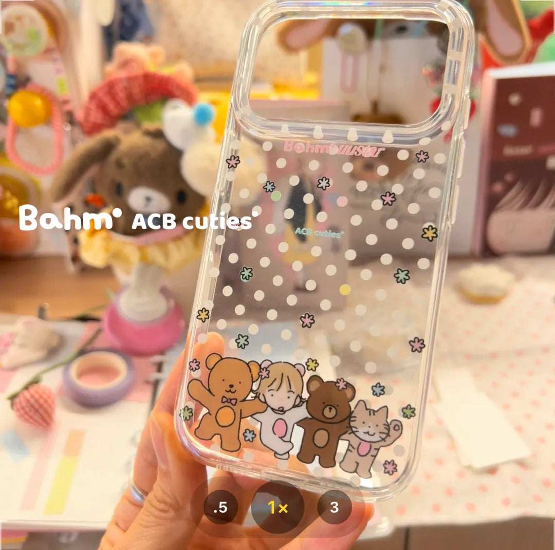 Polka-Dot Waltz Phone Case - BAM009IMD
