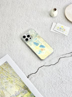Artistic Metallic Luster Migratory Bird Phone Case Chinoiserie IMD-SSL