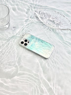 Artistic Metallic Luster Abstract Ripples Phone Case IMD-SSL