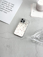 Artistic Metallic Luster Star Trail Phone Case IMD-SSL