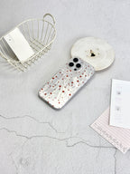 Artistic Metallic Luster Star Trail Phone Case IMD-SSL