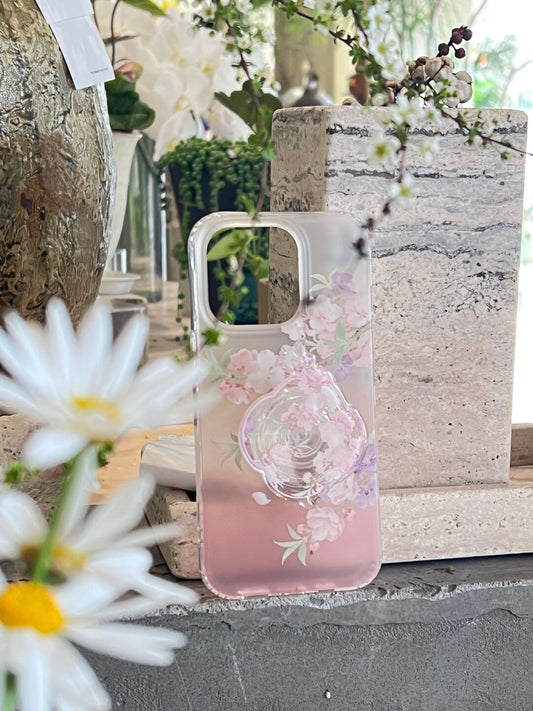 Chinoserie Peach Blossom IMD Phone Case-YSH