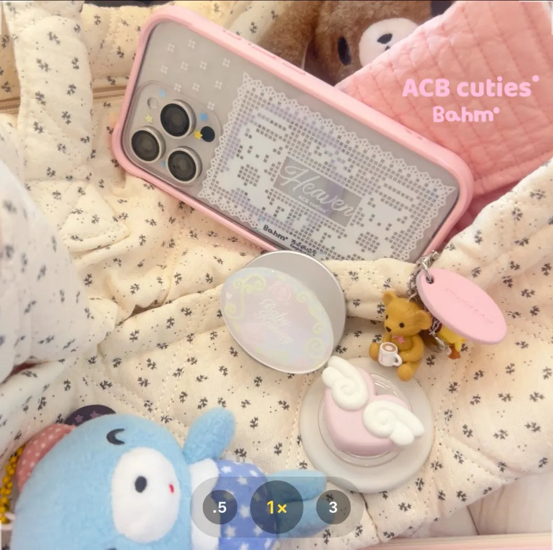 Lace Bear Phone Case - BAM007IMD