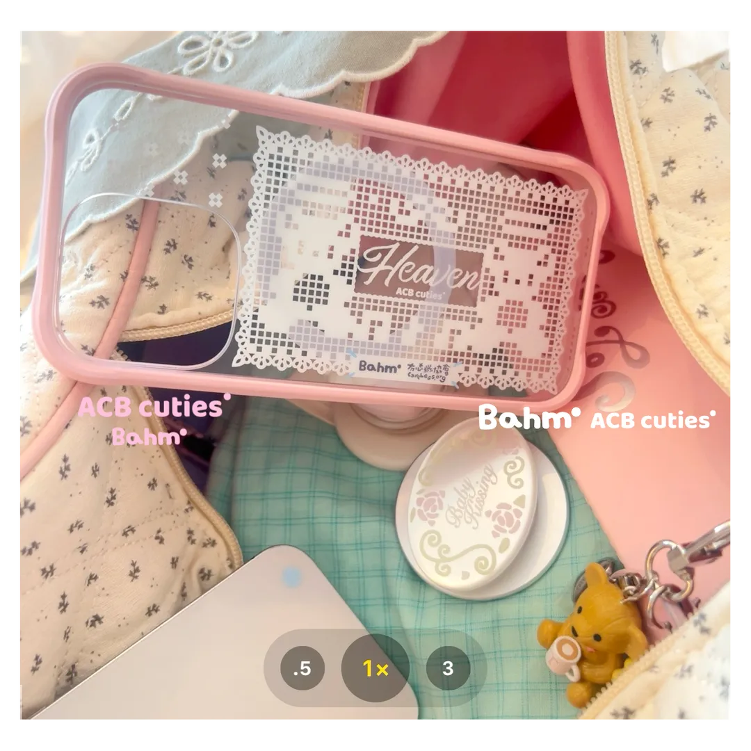 Lace Bear Phone Case - BAM007IMD