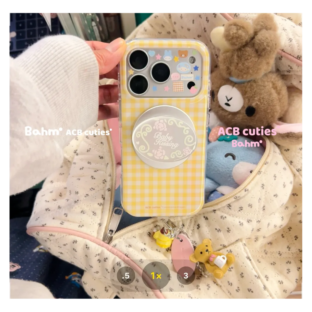Butter Plaid Phone Case - BAM008IMD