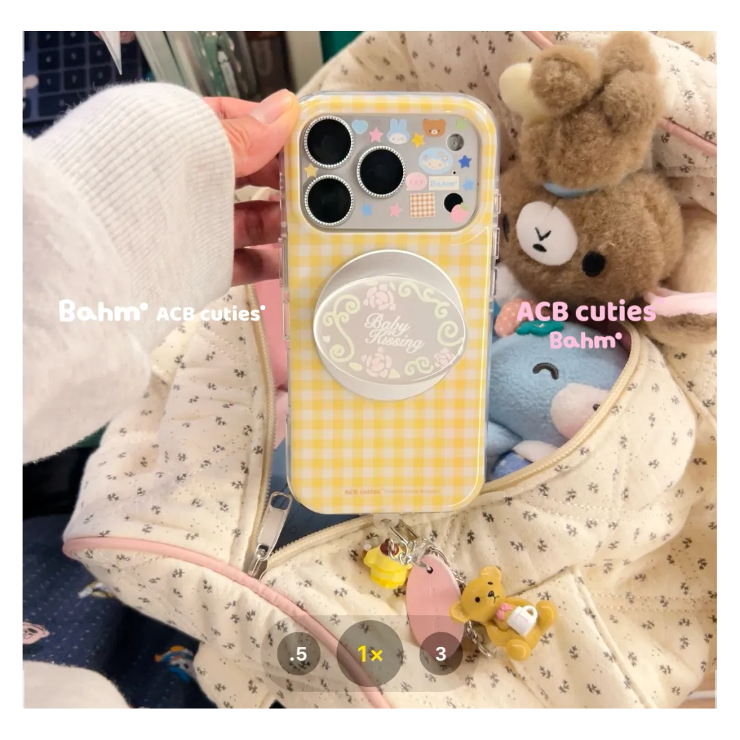 Butter Plaid Phone Case - BAM008IMD