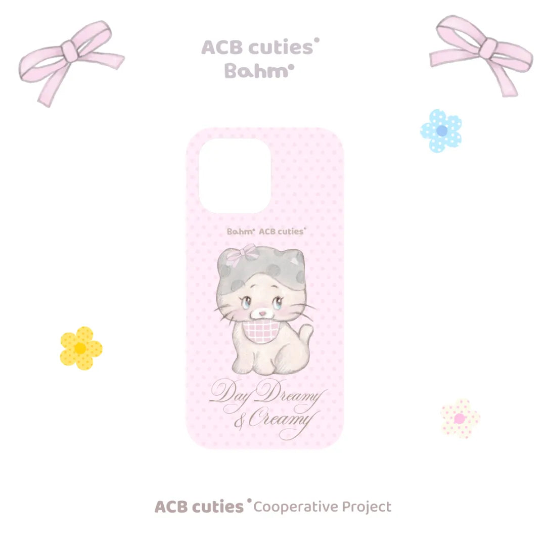 Pastel Pink Kitten Phone Case - BAM003IMD