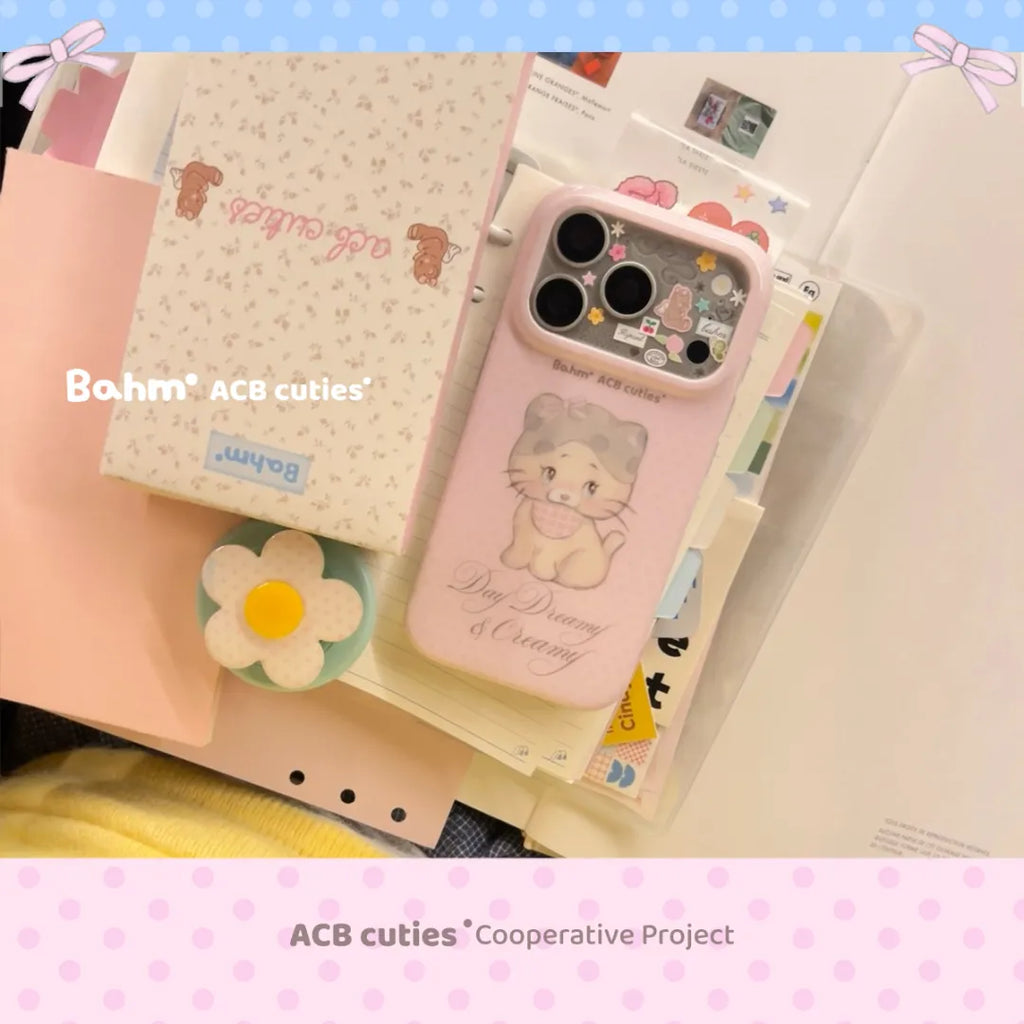 Pastel Pink Kitten Phone Case - BAM003IMD