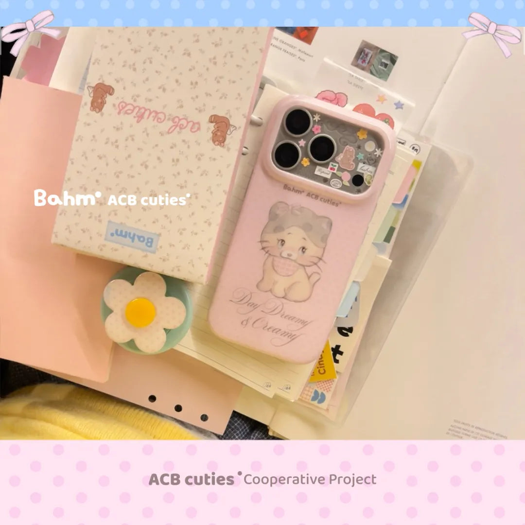 Pastel Pink Kitten Phone Case - BAM003IMD