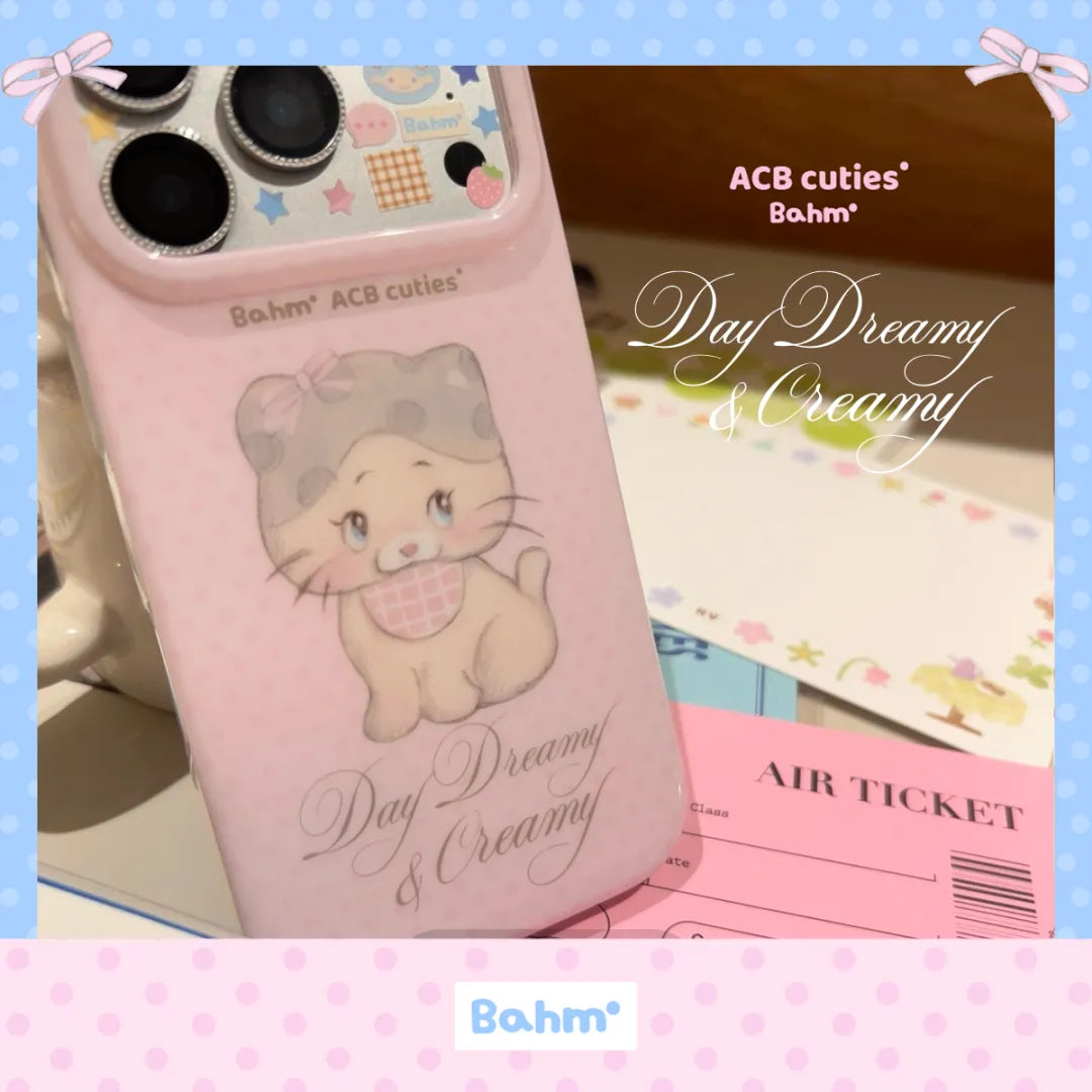 Pastel Pink Kitten Phone Case - BAM003IMD