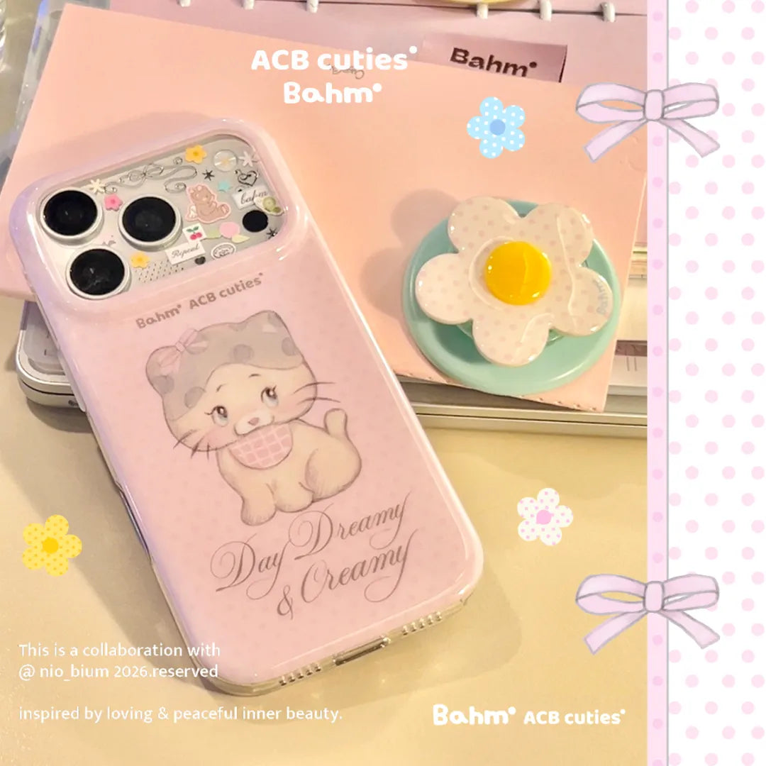 Pastel Pink Kitten Phone Case - BAM003IMD
