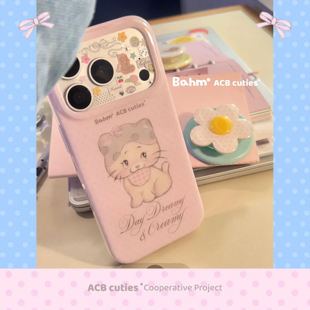 Pastel Pink Kitten Phone Case - BAM003IMD