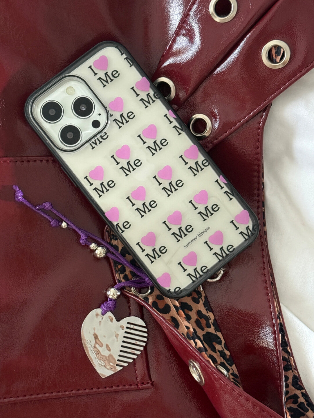Love Me Aesthetic iPhone Case Transparent SB-MagSafe