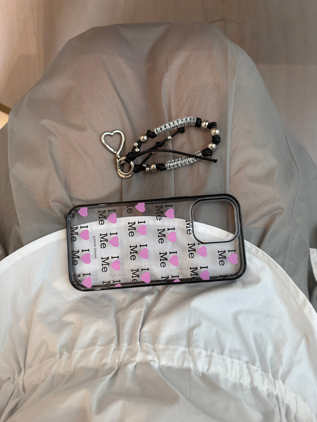 Love Me Aesthetic iPhone Case Transparent SB-MagSafe