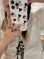 Line Art Poodle & Dancing Bear Phone Case SB-IML MagSafe