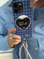 Blue Plaid Pattern Phone Case - SB - 2-in-1 Film Case, MagSafe