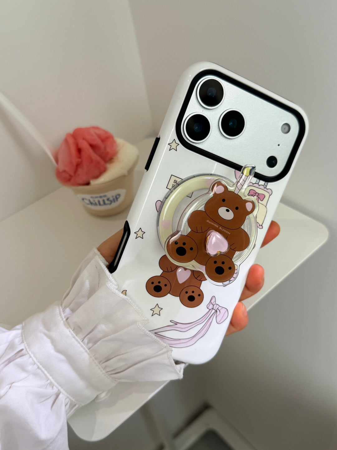 Birthday Bear Phone Case - 2-in-1 Double Layer SB-IML MagSafe