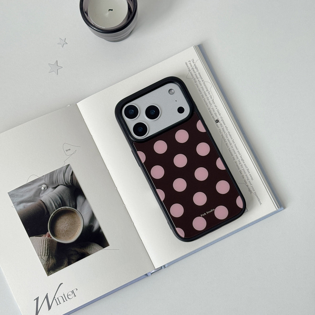 Vintage Polka Dot Phone Case-FI015AC