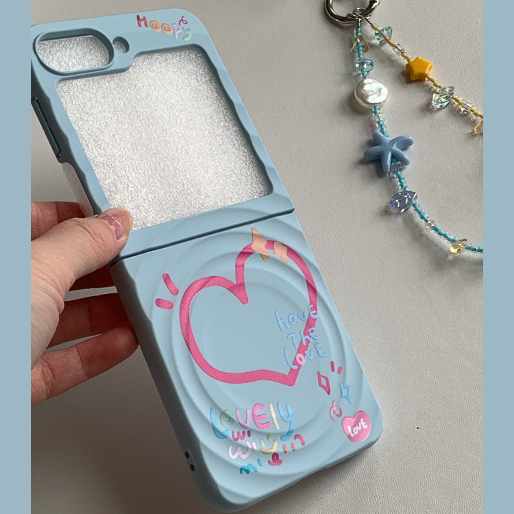 Y2K Skin-feel Sweet Ripple Samsung Phone Case with Magsafe