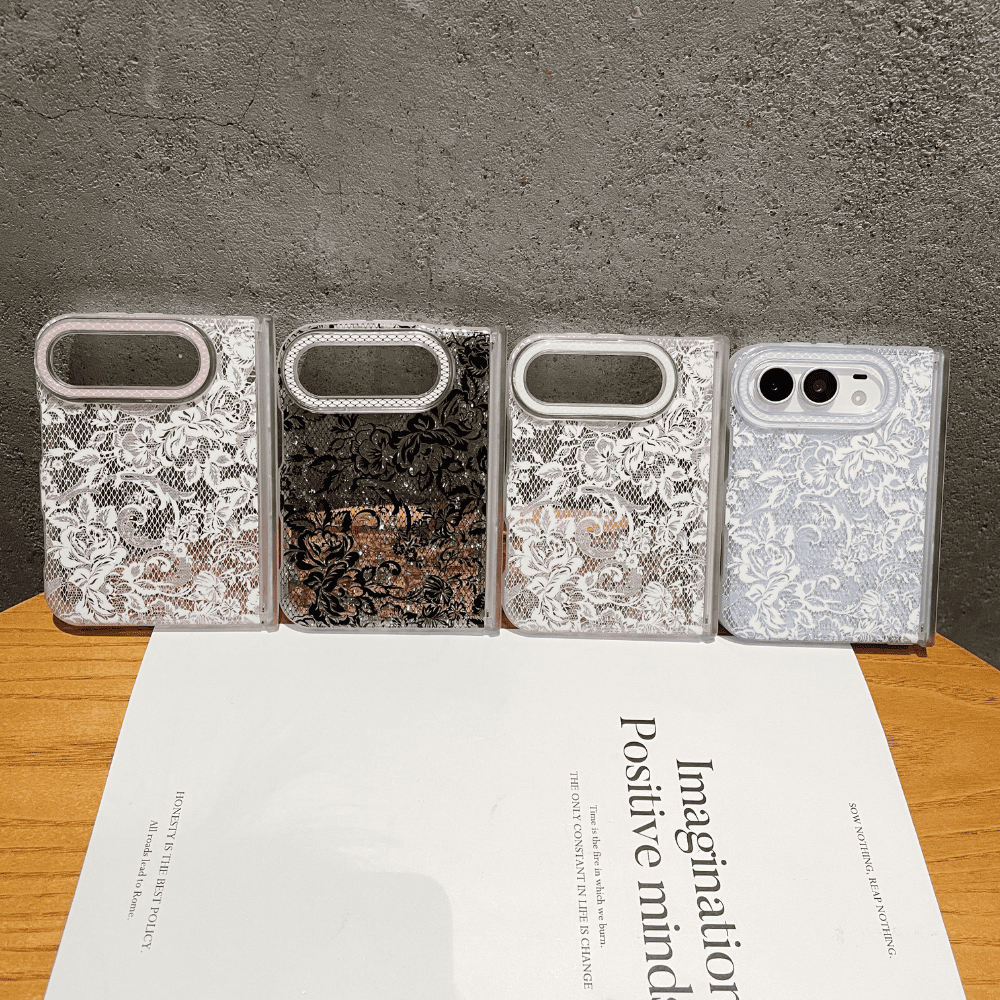 French Floral Lace iPhone Duo Case-CC024
