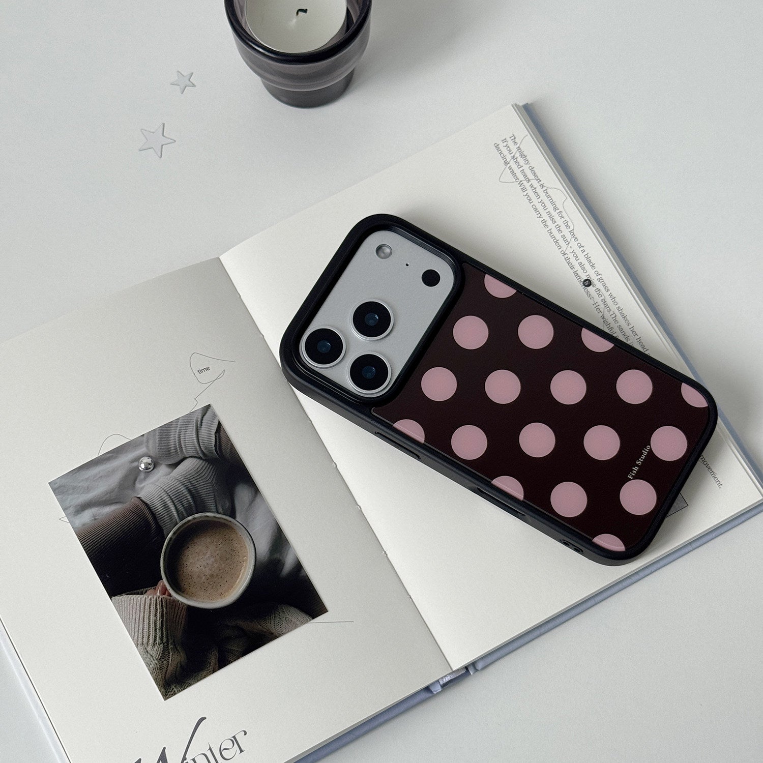 Vintage Polka Dot Phone Case-FI015AC