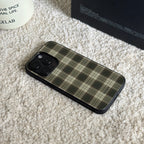 Vintage Plaid Phone Case-FI009AC