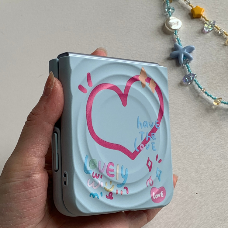 Y2K Skin-feel Sweet Ripple Samsung Phone Case with Magsafe