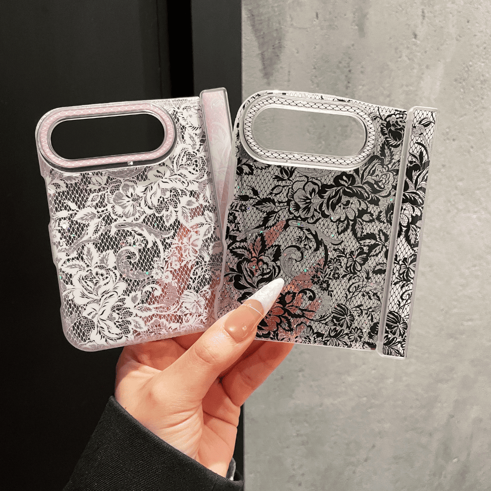 French Floral Lace iPhone Duo Case-CC024