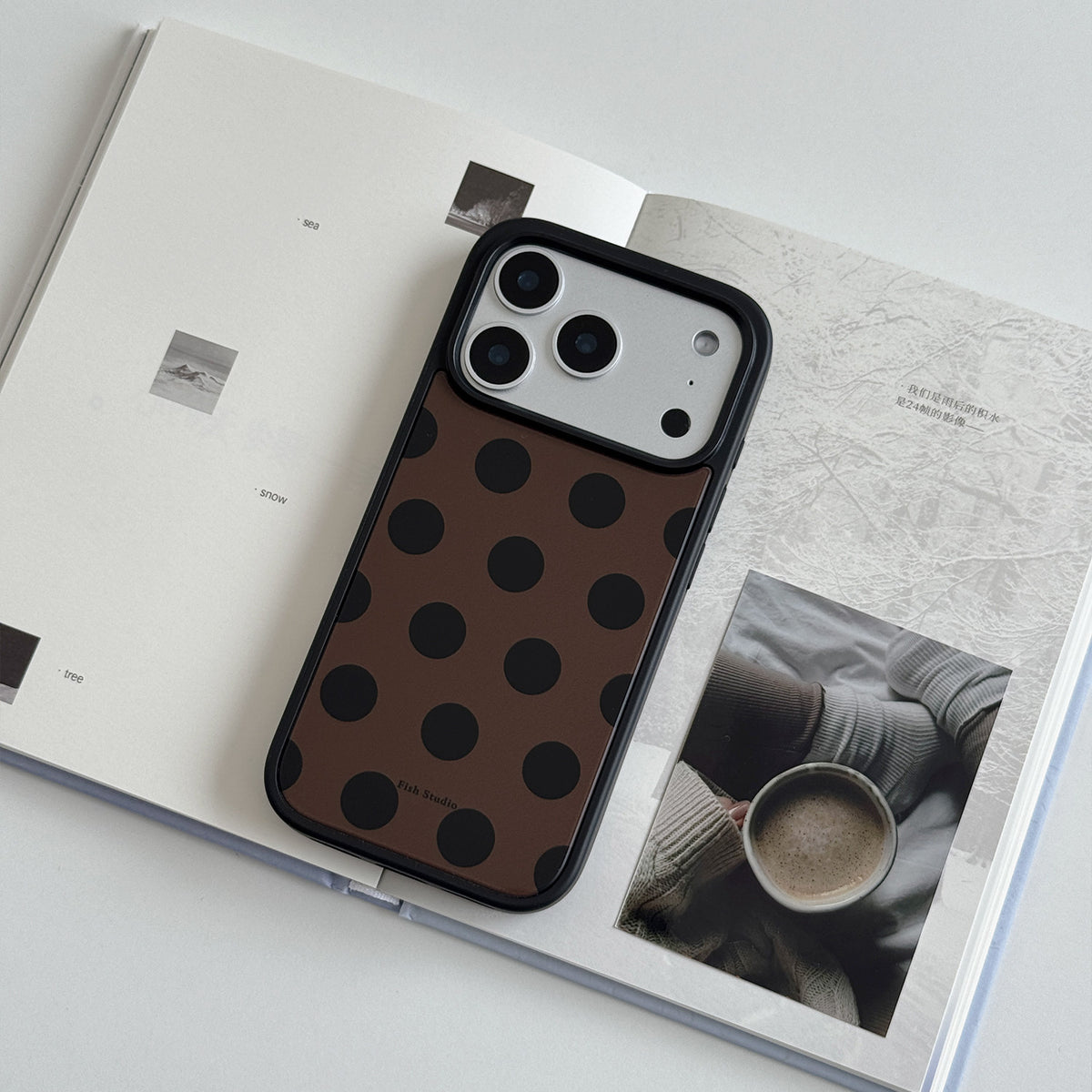 Vintage Polka Dot Phone Case-FI015AC