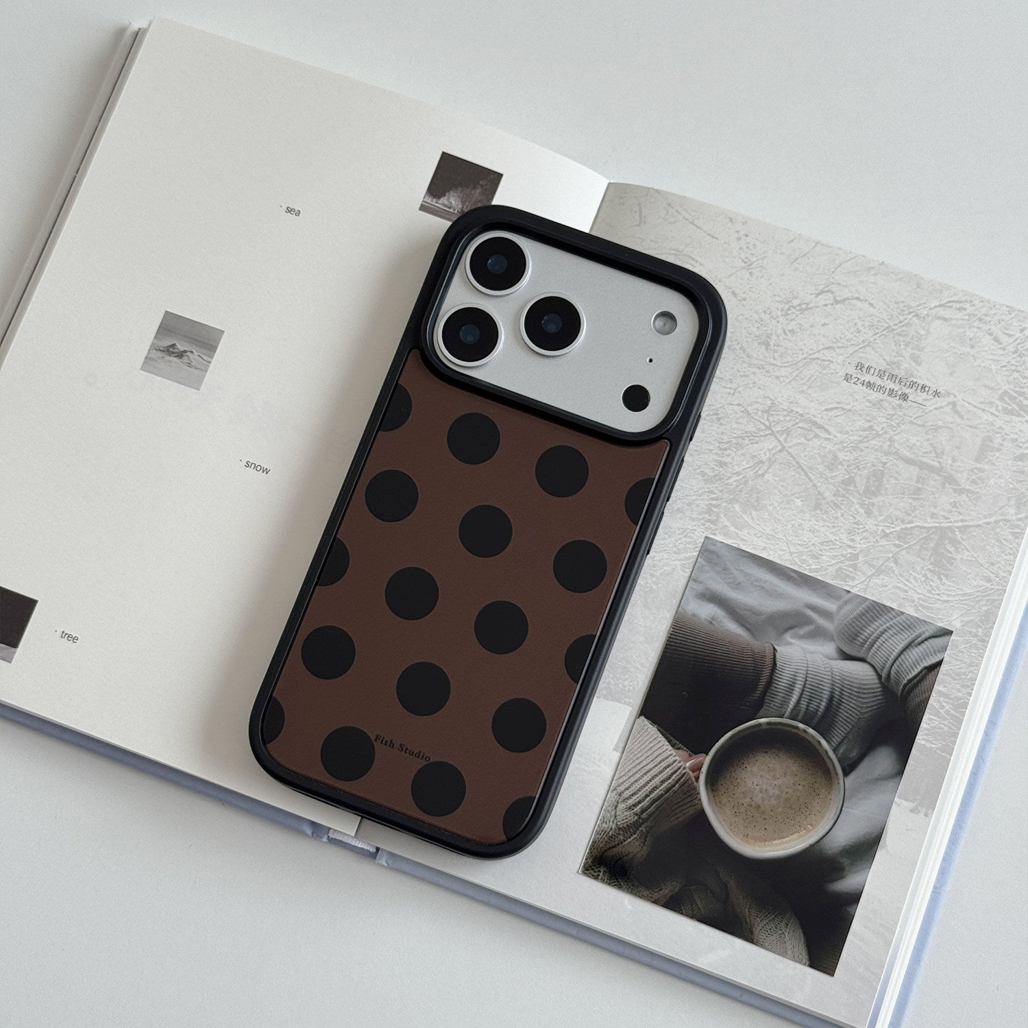 Vintage Polka Dot Phone Case-FI015AC