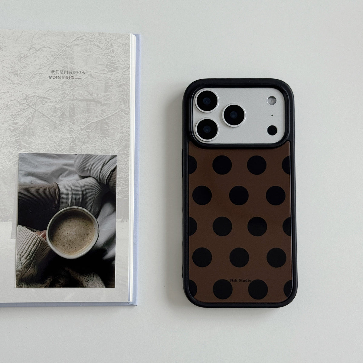 Vintage Polka Dot Phone Case-FI015AC