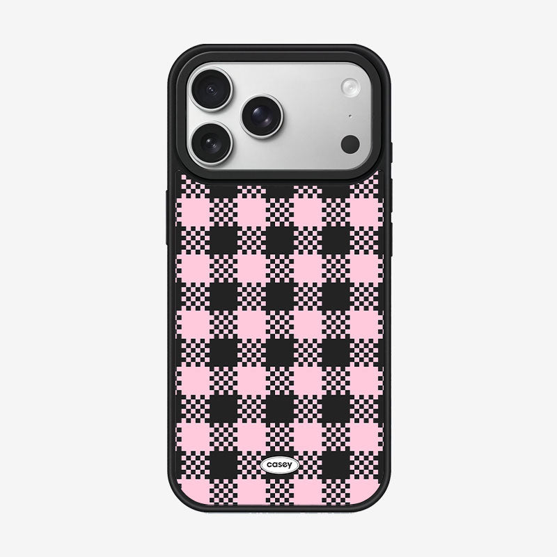 Checkerboard Matte Phone Case-CAY004