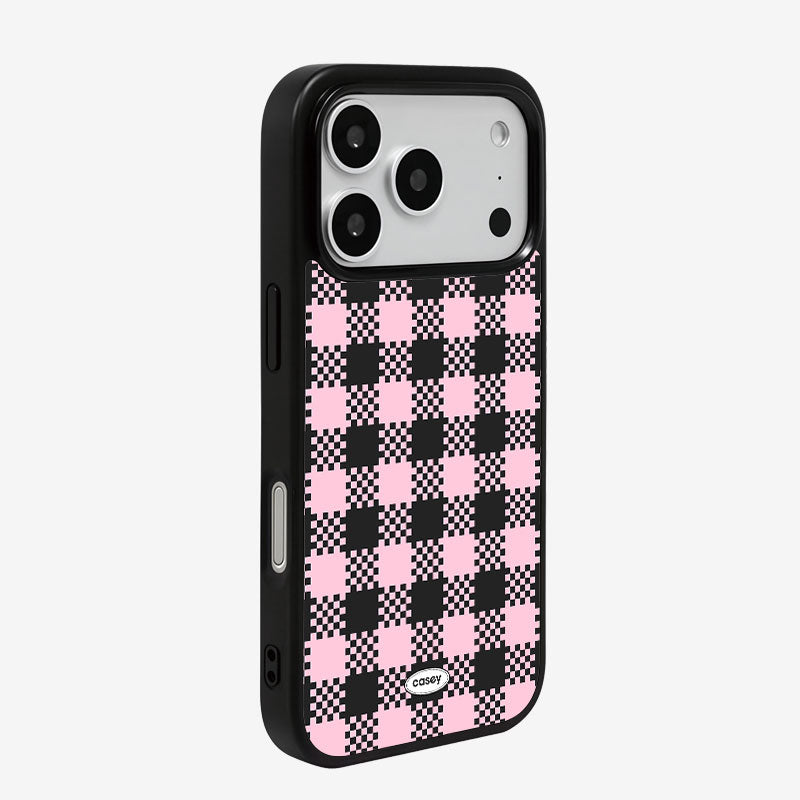 Checkerboard Matte Phone Case-CAY004