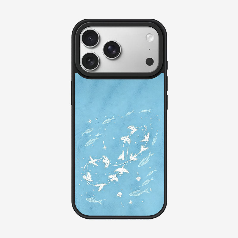 Bird and Fish Phone Case-CAY007