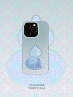 Chinoiserie Imperial Gourd (Fulu) Laser Metallic Silicone Phone Case-YX