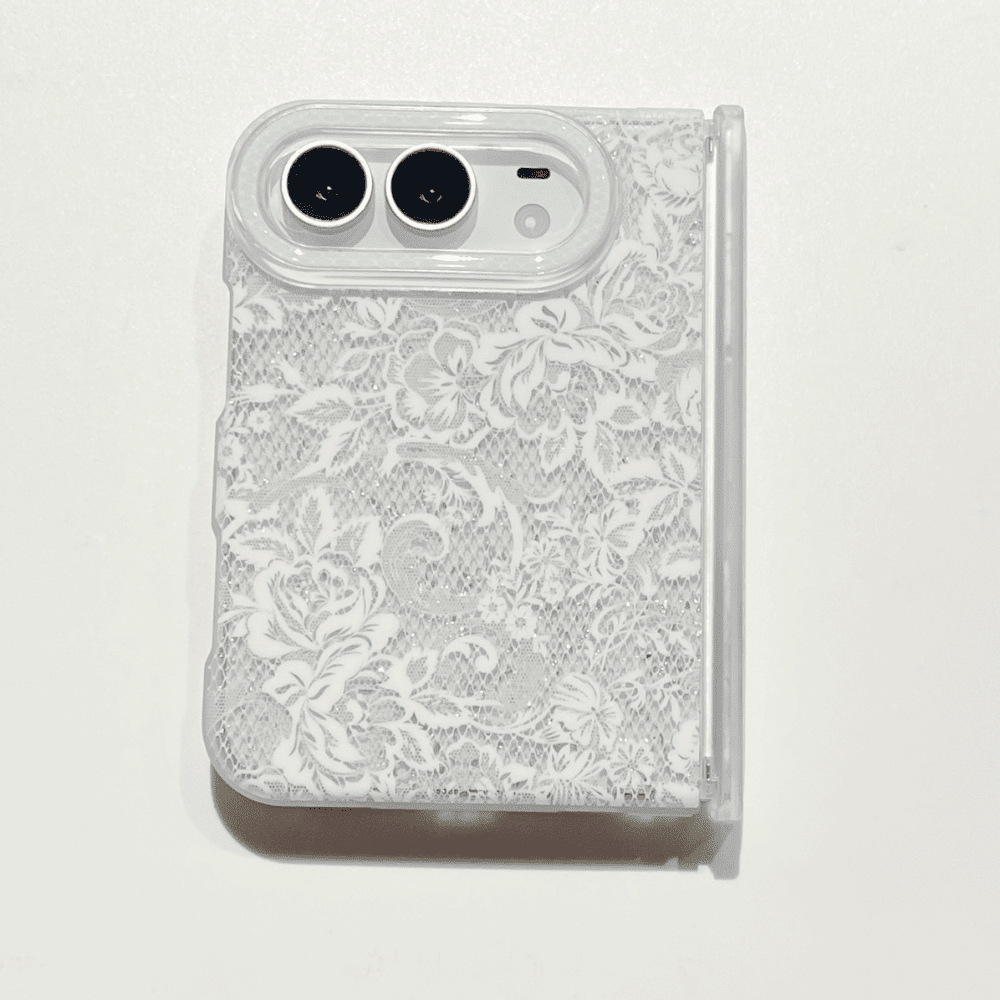 French Floral Lace iPhone Duo Case-CC024
