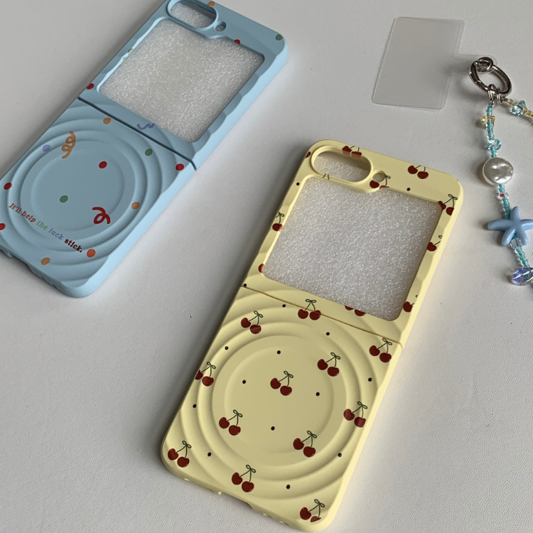 Y2K Skin-feel Sweet Ripple Samsung Phone Case with Magsafe