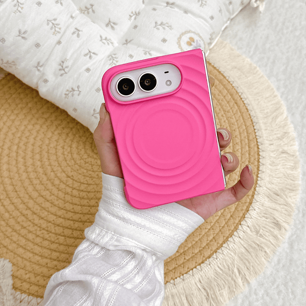 Solid Color Ripple iPhone Duo Case-CC023