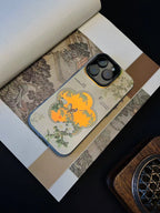 Chinoiserie Magpie on a Branch Laser Metallic Phone Case-YX