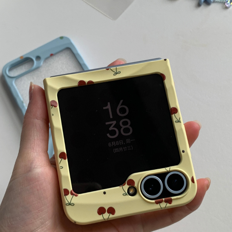 Y2K Skin-feel Sweet Ripple Samsung Phone Case with Magsafe