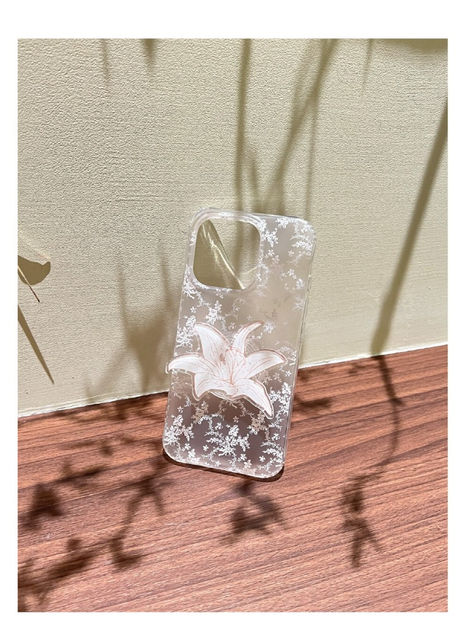 White Lily Phone Case | iPhone Case | Three Fleas