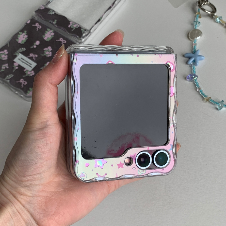 Holographic Pastel Stars Samsung Phone Case