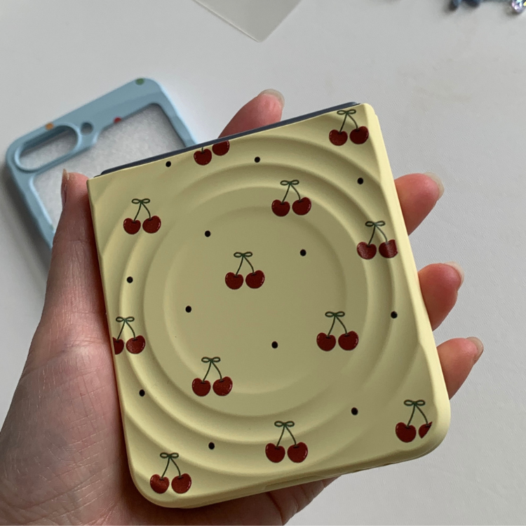 Y2K Skin-feel Sweet Ripple Samsung Phone Case with Magsafe