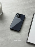 Midnight Lacquer Aesthetic Tempered Glass Phone Case-MH
