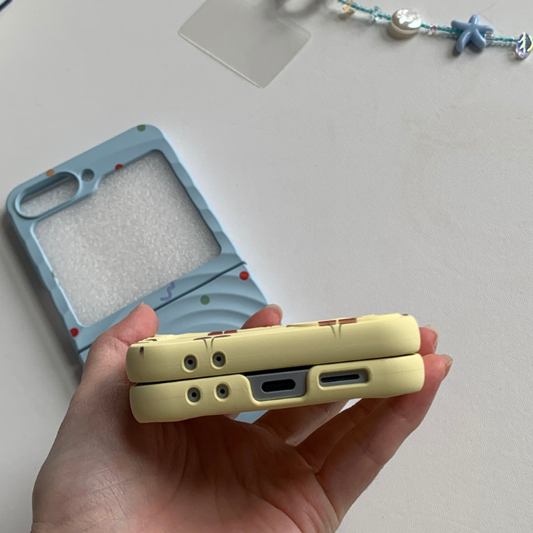 Y2K Skin-feel Sweet Ripple Samsung Phone Case with Magsafe