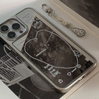 Hakuna Matata Mirror Phone Case with Silver Color Frame - BYY