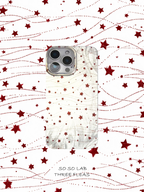 Artistic Metallic Luster Star Trail Phone Case IMD-SSL